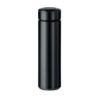 Gourde inox personnalisable noire avec infuseur