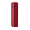 Gourde inox personnalisable rouge avec infuseur