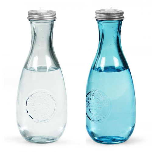 bouteille eau personnalisée en verre