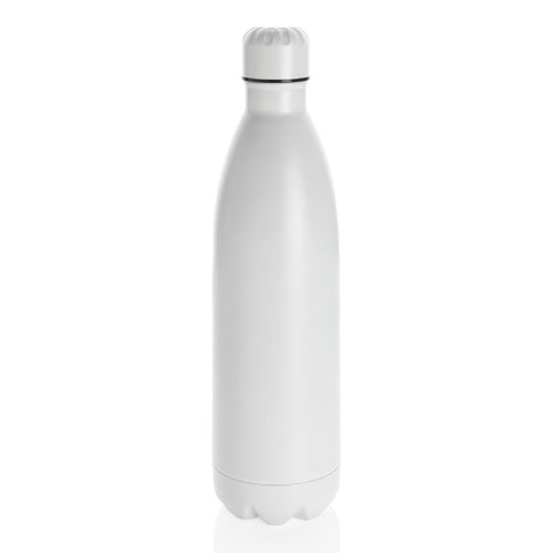 bouteille inox isotherme personnalisable 1L blanche