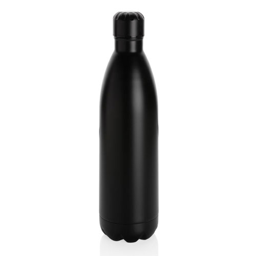 bouteille inox isotherme personnalisable 1L noire