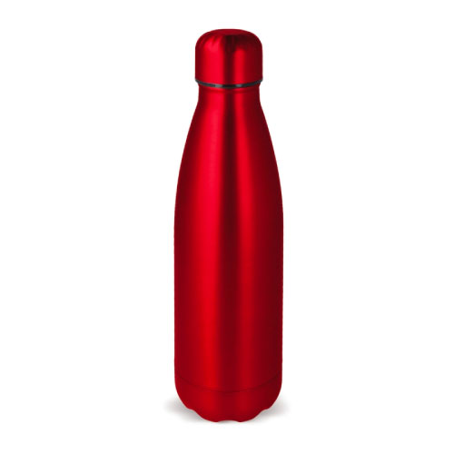 gourde inox isotherme personnalisable luxe rouge