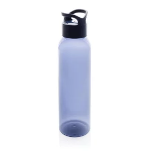 Gourde colorée personnalisable 650ml en plastique recyclé - bleu marine