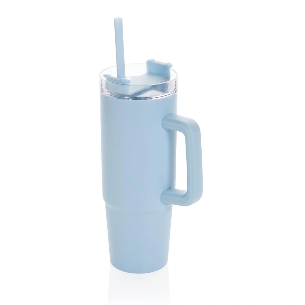 Mug Isotherme en plastique recyclé 900ml - Bleu clair