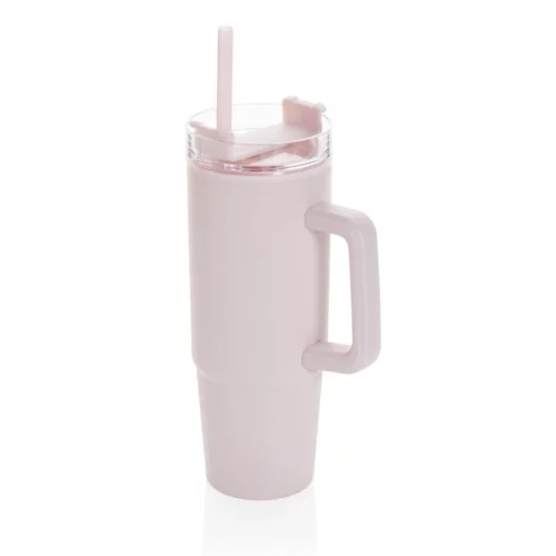 Mug Isotherme en plastique recyclé 900ml - Rose