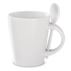 Mug céramique 300ml avec cuillère