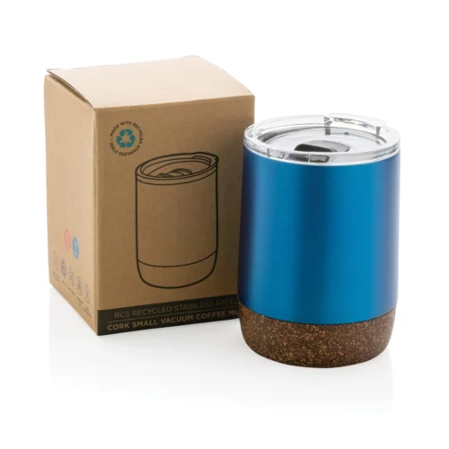 Tasse isotherme 180ml en liège et acier recyclé emballage